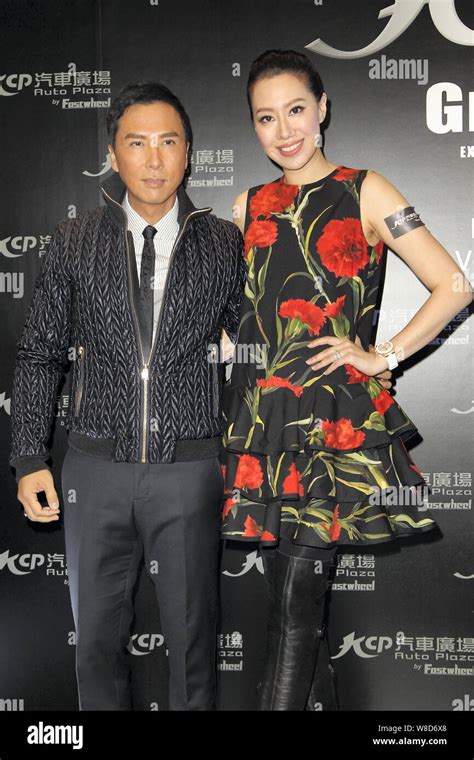 donnie yen and wife|donnie yen cecilia wang.